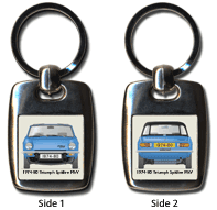 Triumph Spitfire MkV 1974-80 Keyring 5